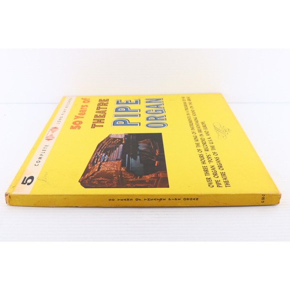 50 Years Of Theatre Pipe Organ Stereo 5x LP Record Box Set 12" Somerset SF-G 52 - Picture 3 of 16